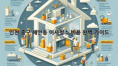 인천 중구 해안동 이사청소 비용 완벽 가이드